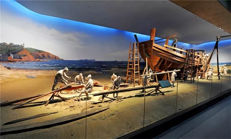 带您走进蓬莱古船博物馆
